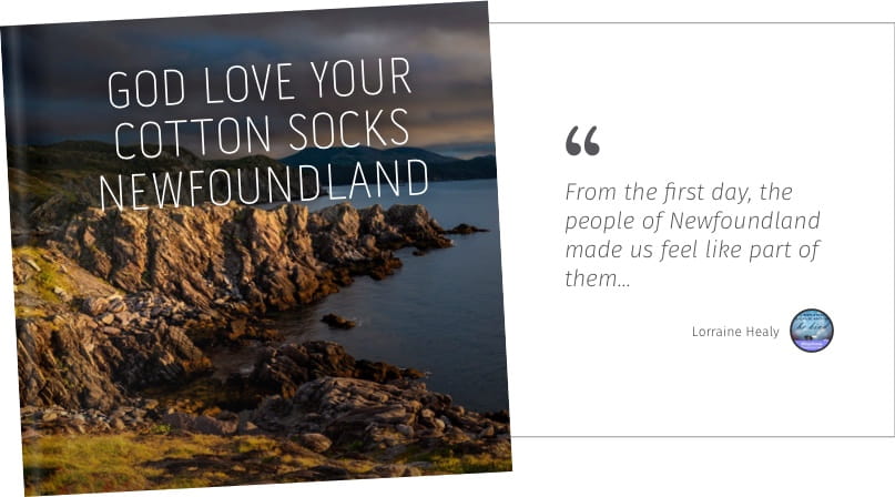 God love your cotton socks newfoundland